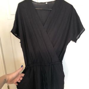 Black romper/pants
